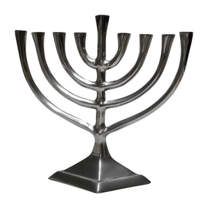 MENORAH WITH DIAMOND SHAPED BRANCHES