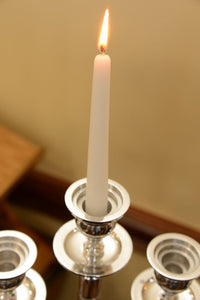 Pirsum 8" Dripless candles with holders / 8 pack